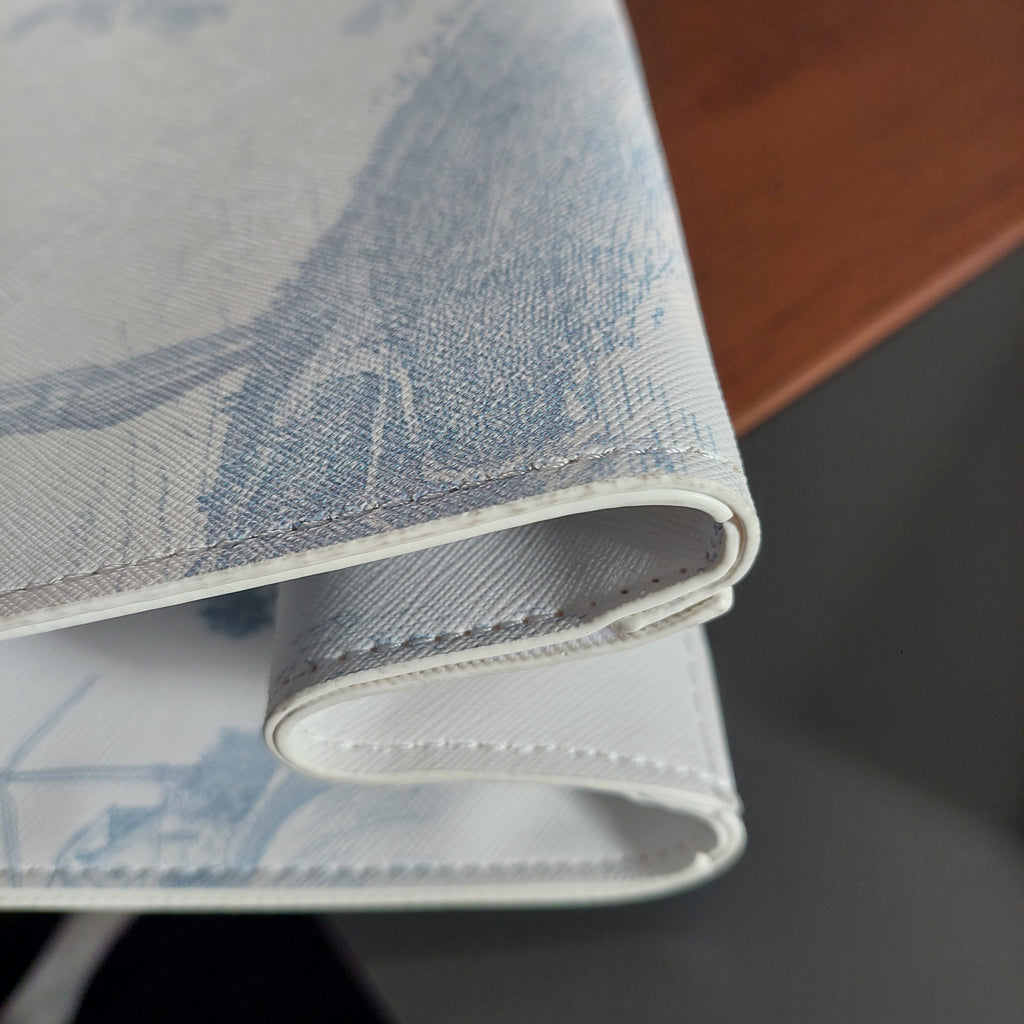 Ted Baker White & Blue New Romantic East West Icon Tote Bag | Brand New |