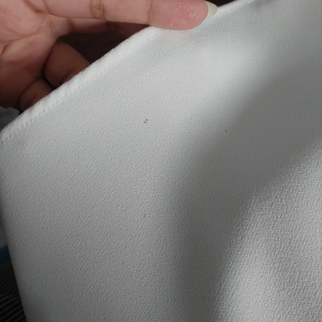 Zara White Front Cut Out Belted Top | Pre Loved |