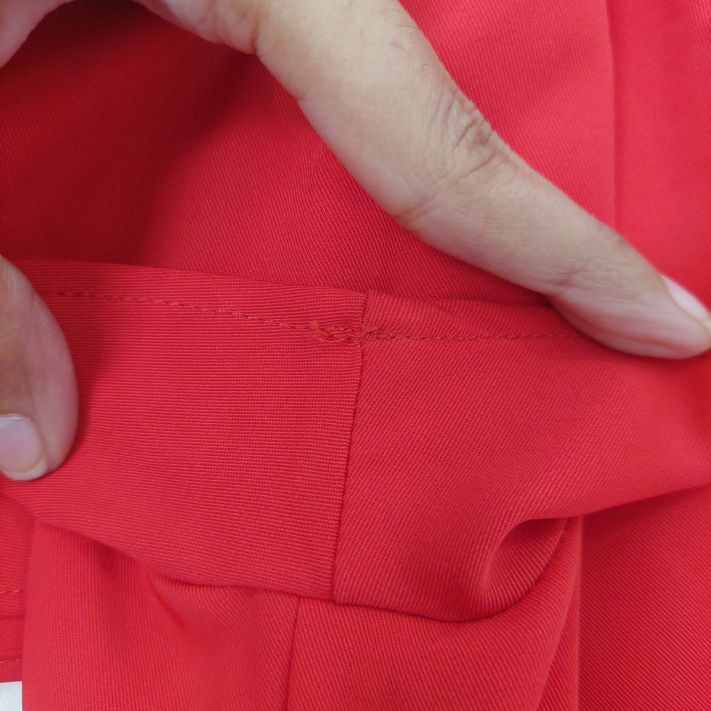 ZARA Red Butterfly-sleeves Jumpsuit | Pre loved |