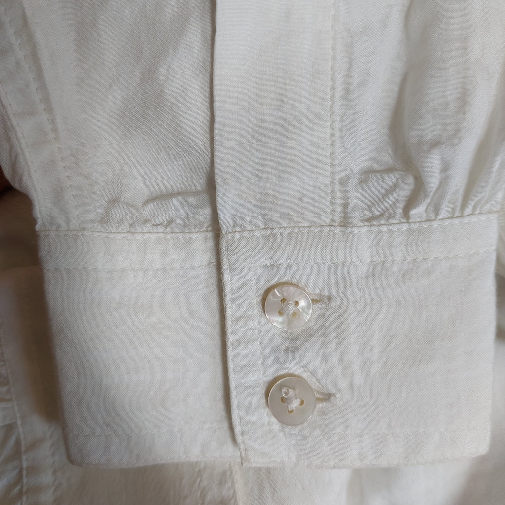 M&S Cream Button Down Top | Pre Loved |