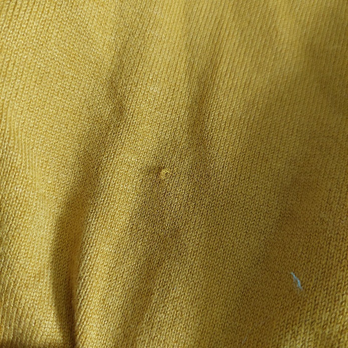 Monsoon Yellow Boat Neck Button Detail Sweater | Gently Used |