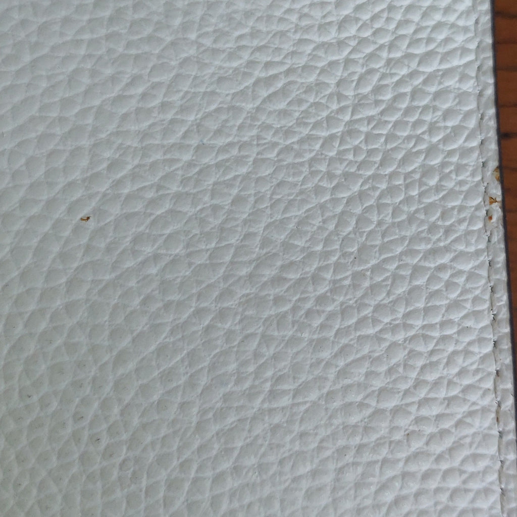 Kate Spade Bright White Ainslie Street Leather Jeweled Clutch | Gently Used |