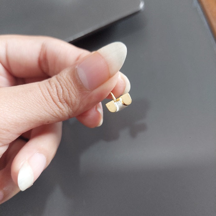 Louis Vuitton Gold V Stud Earrings | Gently Used |