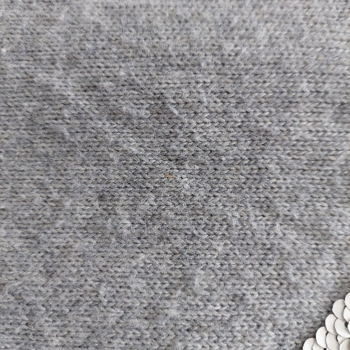 Oasis Light Grey Sequin Heart Sweater | Gently Used |