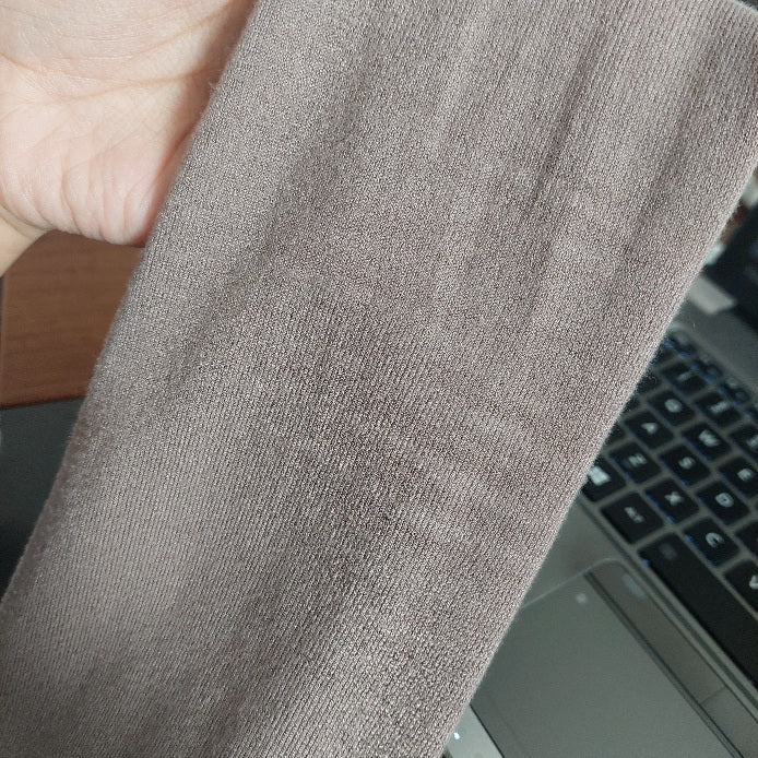 Zara Grey Gold Button Top | Pre Loved |