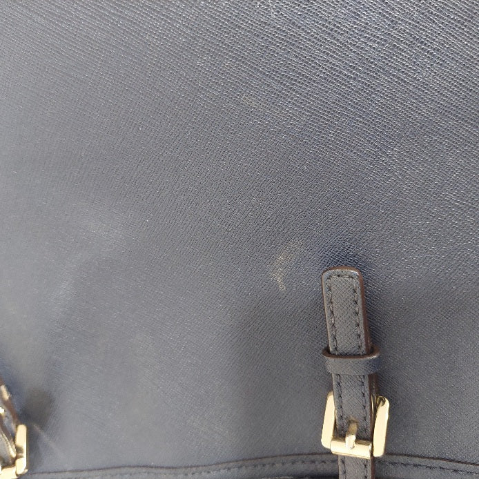 Michael Kors Navy Leather Handbag | Pre Loved |