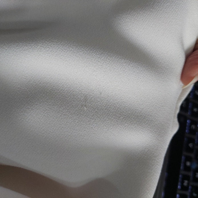 Zara White Front Cut Out Belted Top | Pre Loved |