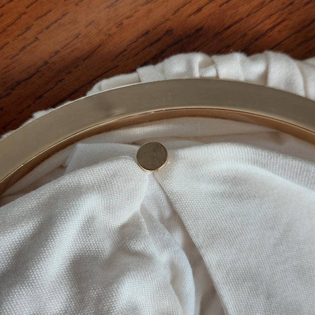 H&M Cream Sleeveless Metal Detail Top | Brand New |