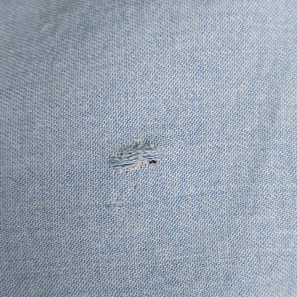 Zara Blue Denim Button Down Shirt | Pre Loved |