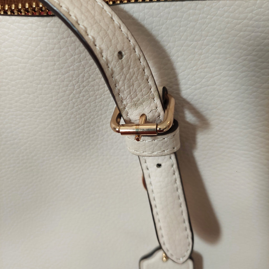 Coach White 'Mollie' Large Tote Bag | Pre Loved |
