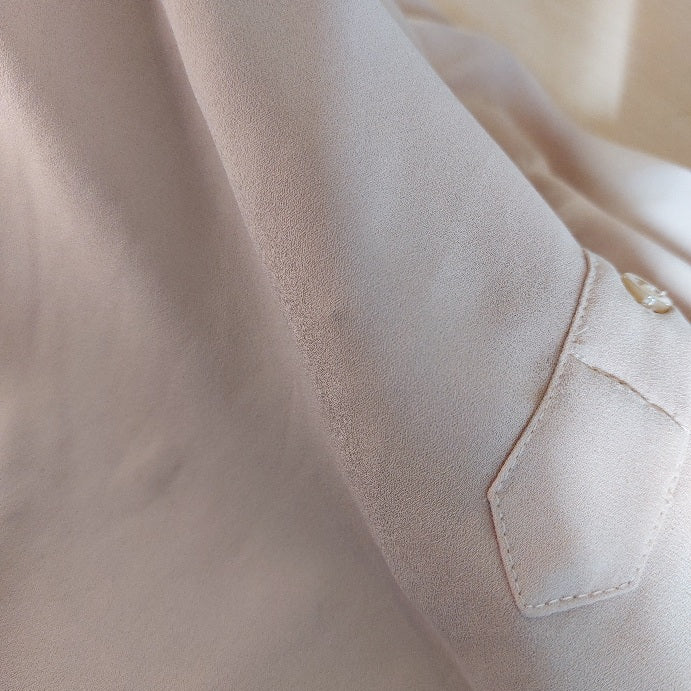 Loft Beige Front Button Top | Pre Loved |