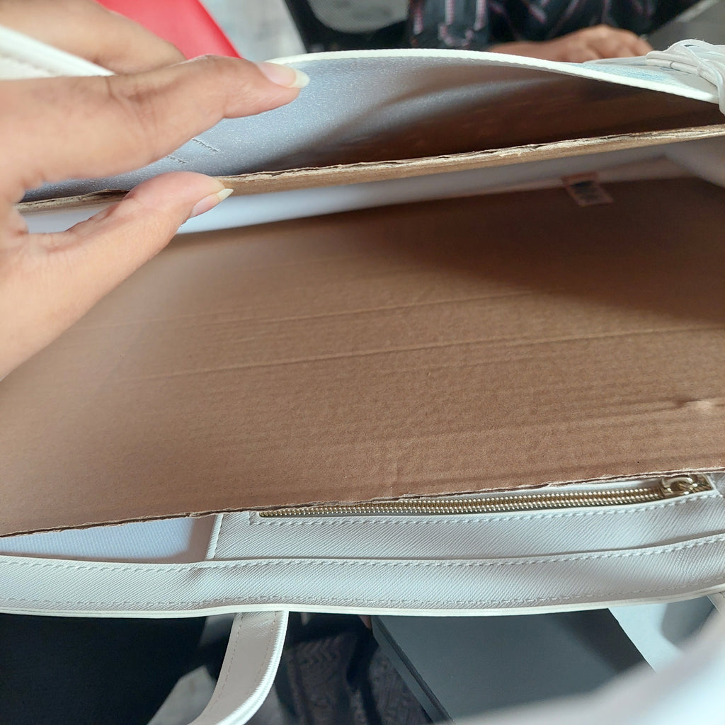 Ted Baker White & Blue New Romantic East West Icon Tote Bag | Brand New |