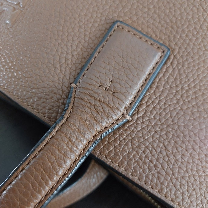 Tory Burch Tan Leather Large 'Thea' Tote Bag | Pre Loved |