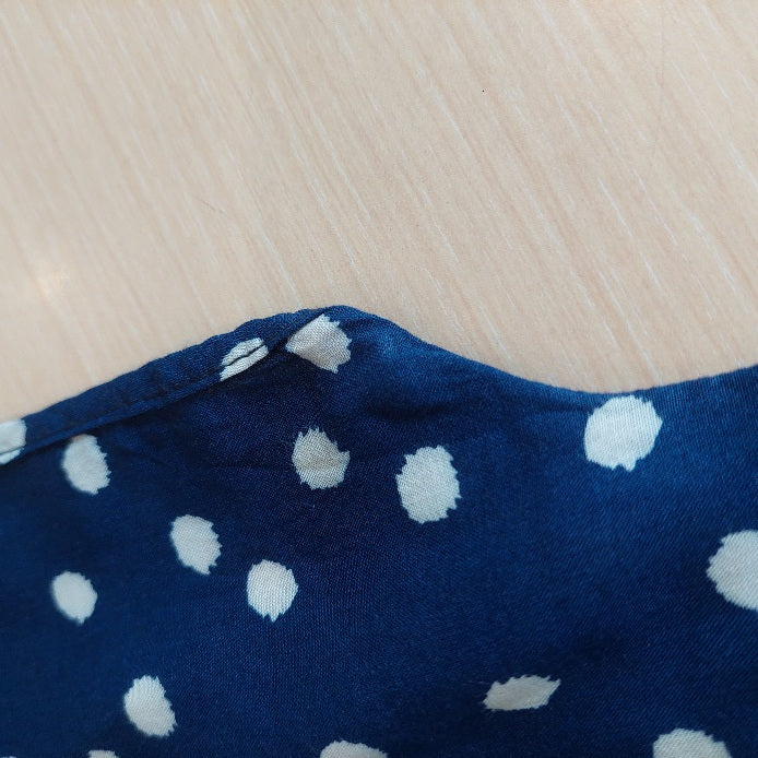 Zara Blue & White Printed Long Tunic | Gently Used |