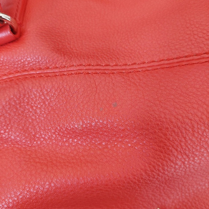 Kate Spade Red Leather Double Handle Crossbody Bag | Pre Loved |