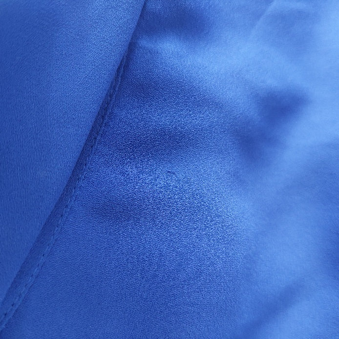 New Look Royal Blue Semi Sheer Sleeveless Blouse | Pre Loved |