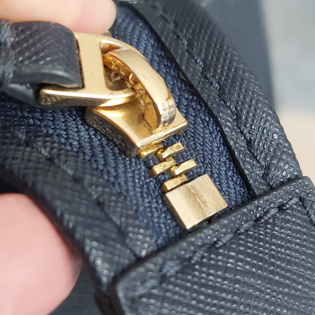 Tory Burch Navy Emerson Small Tote Bag | Pre Loved |