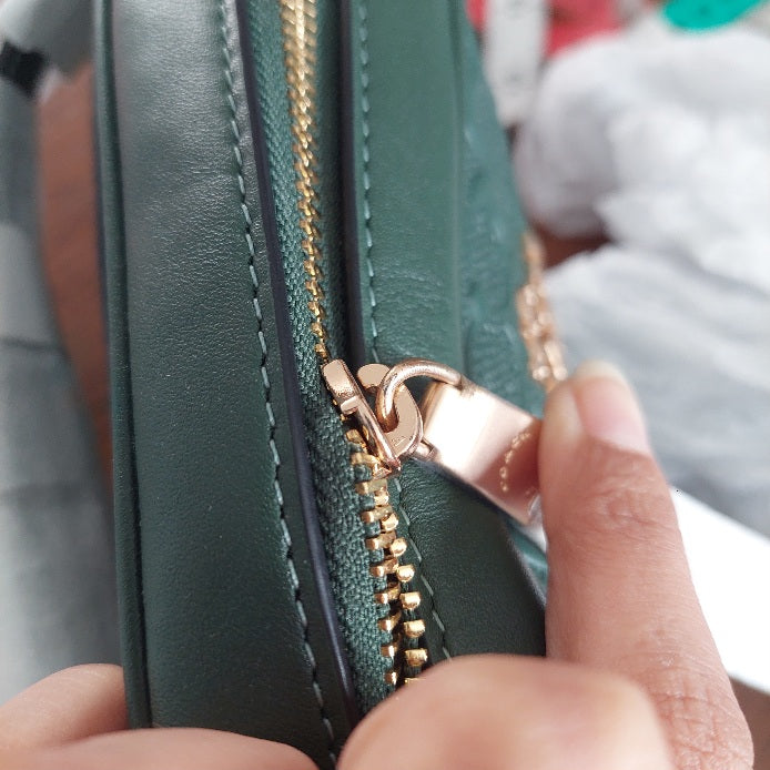 Coach Green Signature Mini Jamie Camera Bag | Like New |