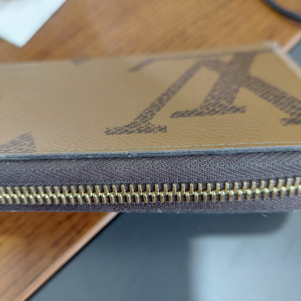 Louis Vuitton Monogram 'Zippy' Reverse Wallet | Pre Loved |