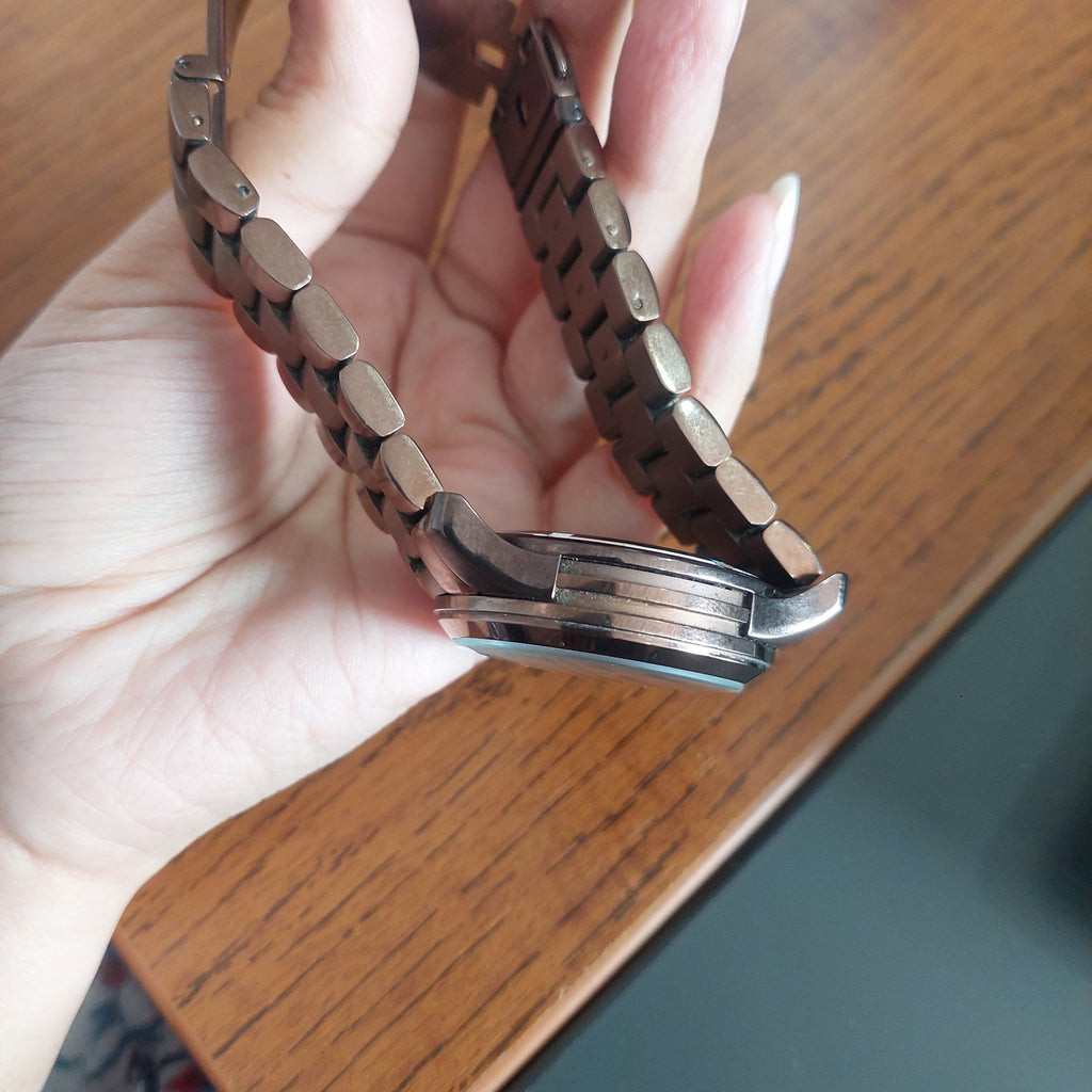 Michael Kors Brown MK-5492 Runway Wrist Watch | Pre Loved |