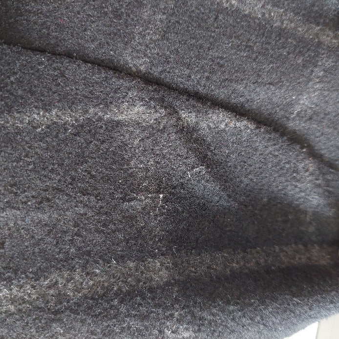 Next Black Check Print Long Coat | Gently Used |