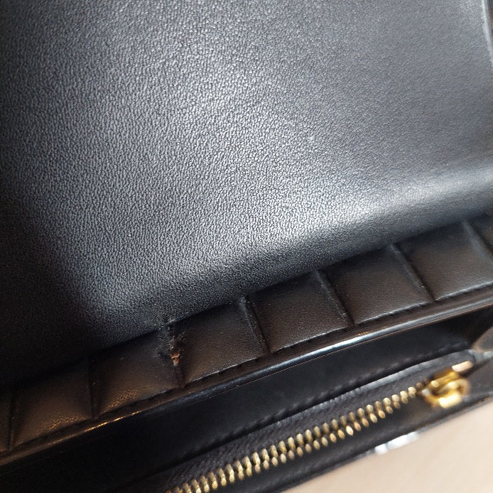 Charles & Keith Black Panelled Handle Bag | Pre Loved |
