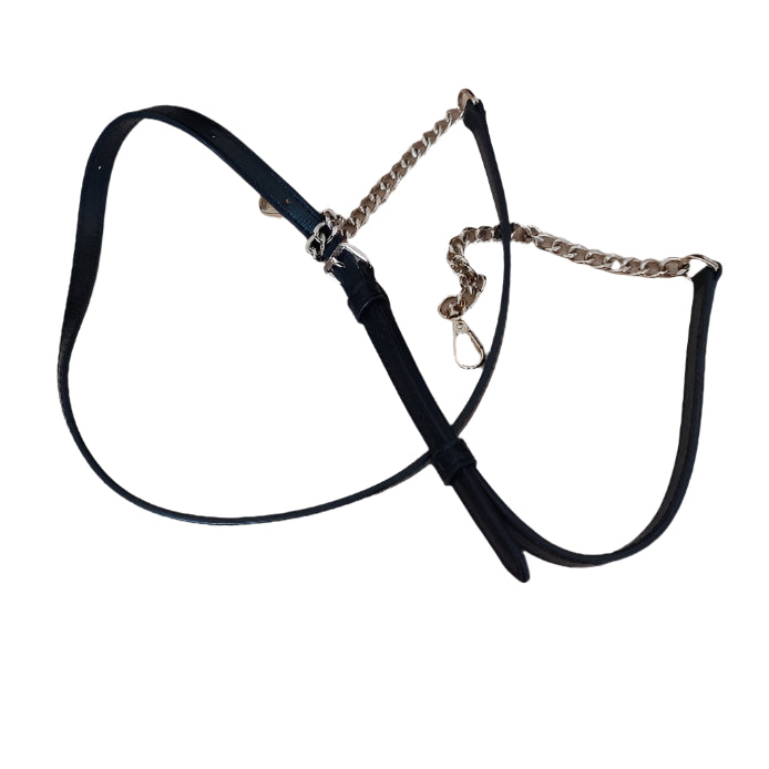 DKNY Black Canvas & Leather mini Crossbody Bag | Gently Used |