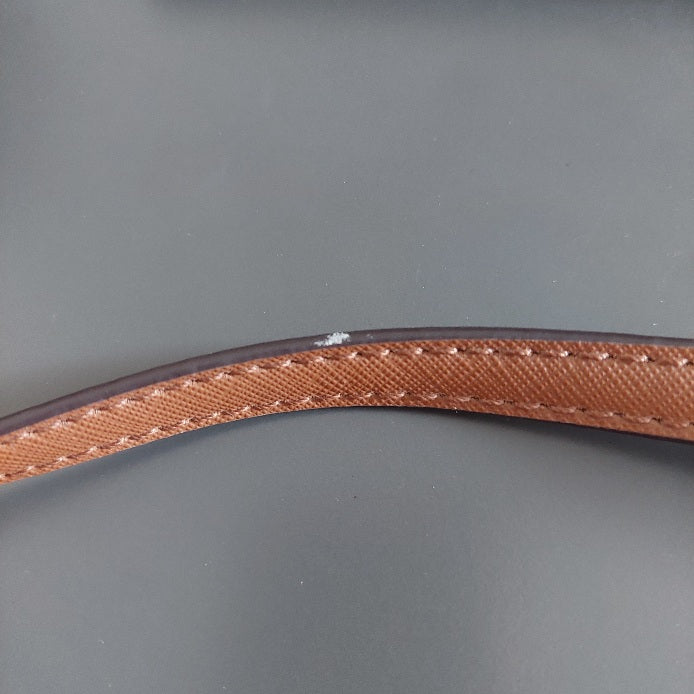 Michael Kors Brown Monogram Jet Set Zipper Chain Crossbody Bag | Pre Loved |