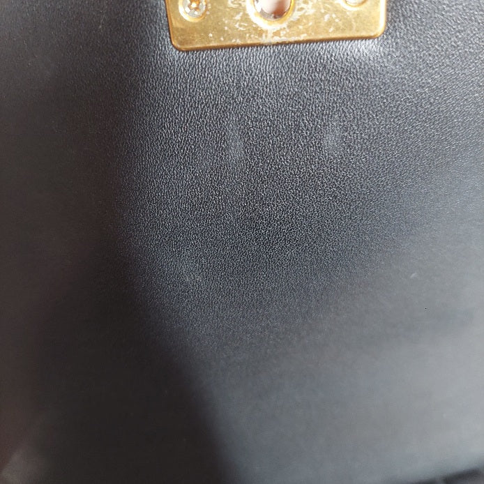 Charles & Keith Black Panelled Handle Bag | Pre Loved |