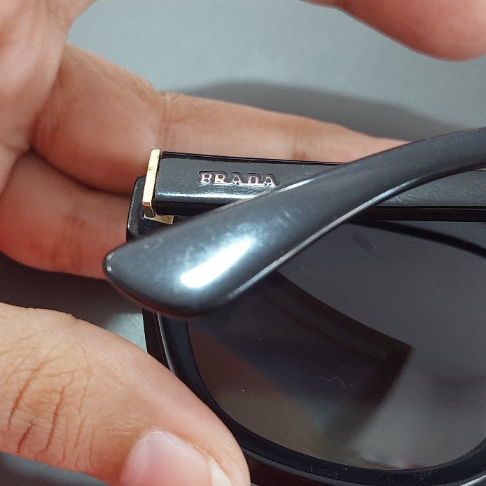 PRADA Black 1AB-0A7 140 Sunglasses | Gently Used |