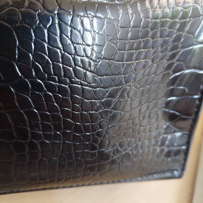 Ted Baker Reptcon-Croc Effect Small Icon Bag | Gently Used |