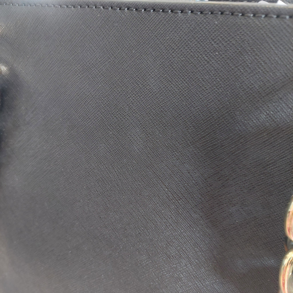 Michael Kors Black Floral Large Leather Tote Bag | Pre Loved |