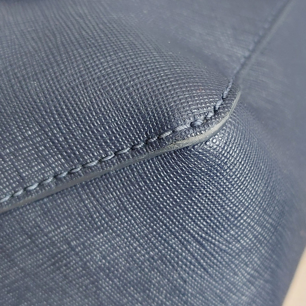 Tory Burch Navy Emerson Small Tote Bag | Pre Loved |