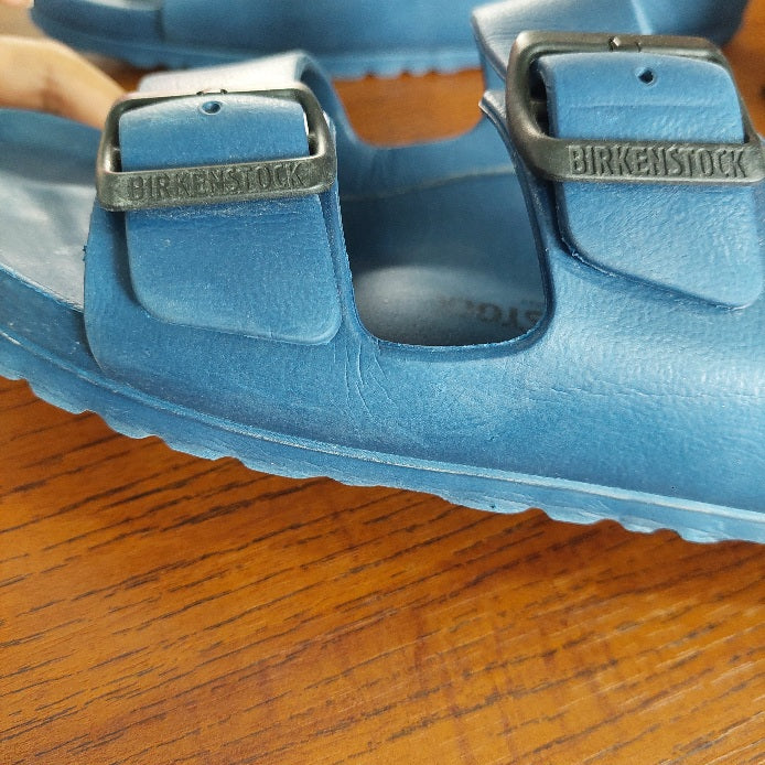 Birkenstock Blue Arizona Essential Sandals | Pre Loved |