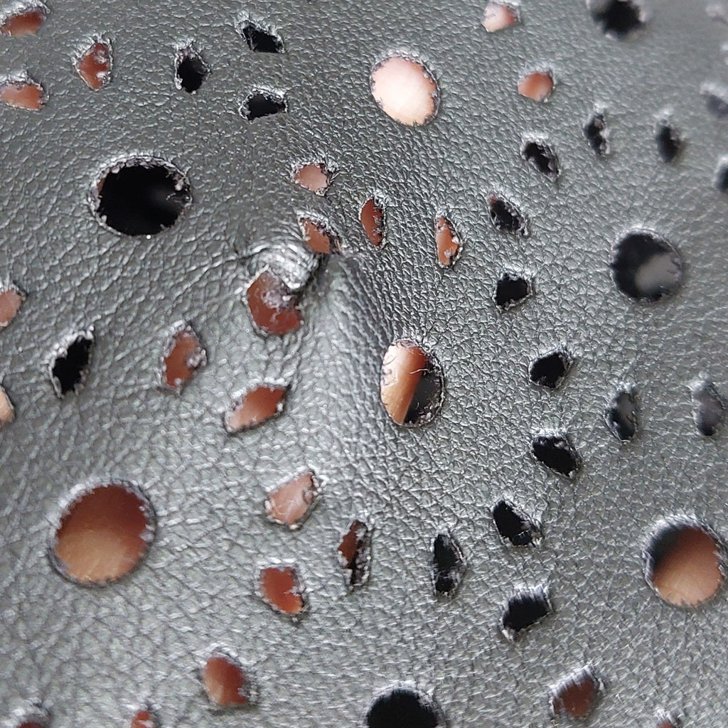 Zara Black Perforated Top | Pre Loved |