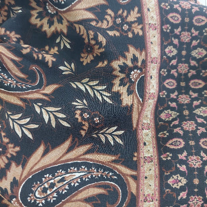 Mango Brown Paisley Print Boho Dress | Gently Used |