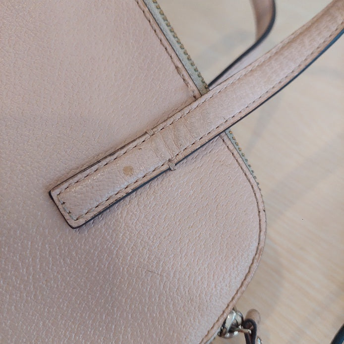 Kate Spade Rosy Pink Matthews Street Maise Leather Satchel Bag | Pre Loved |