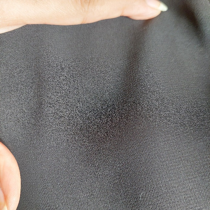 Armani Exchange Black Layered Soft Collared Top | Gently Used |