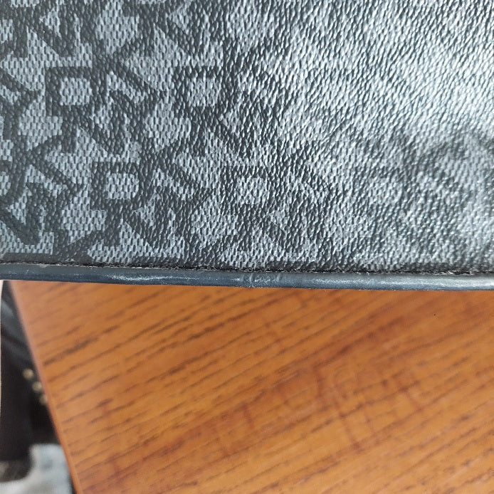 DKNY Black Millie Flap Cow Leather Coated Shoulder Bag | Brand New |