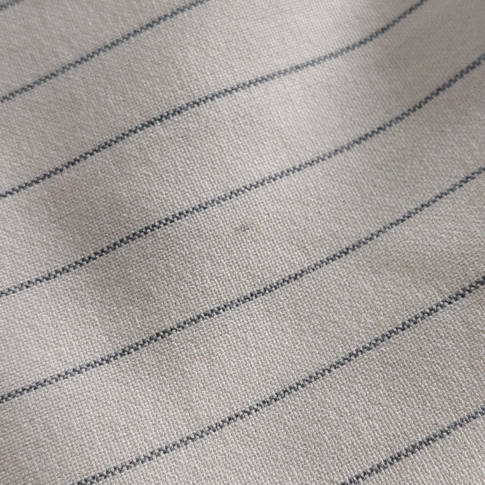 Bershka Cream Striped Straight Leg Pants | Gently Used |