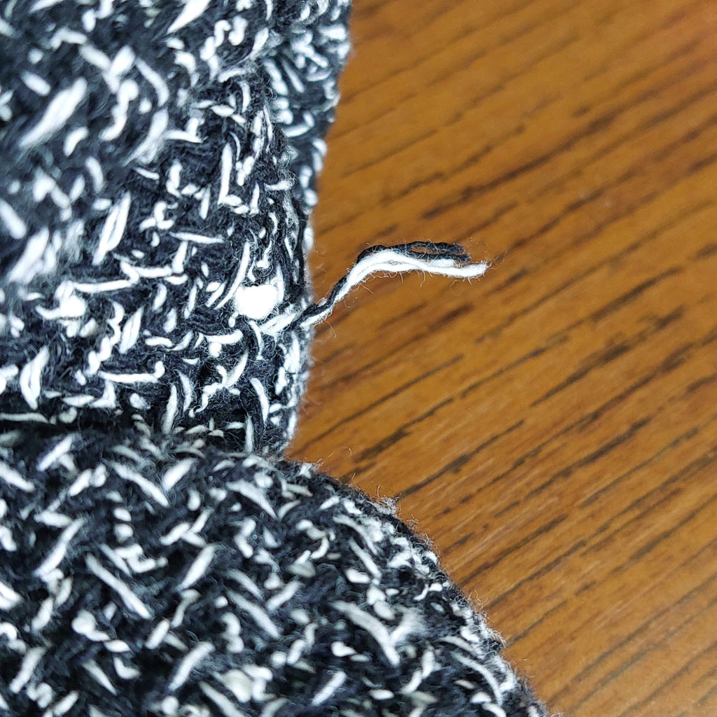 ZARA Black & White Tweed Golden Button Cropped Blazer | Brand New |