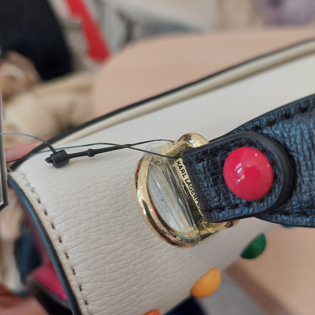 Karl Lagerfeld Simone Top Handle Crossbody Bag | Brand New |