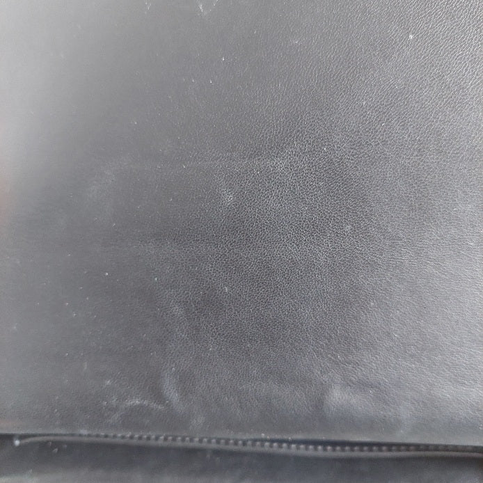 DKNY Black Millie Flap Cow Leather Coated Shoulder Bag | Brand New |