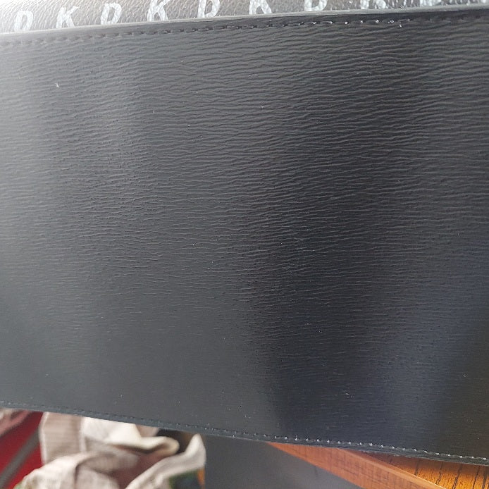 DKNY Black Medium Monogram Print Tote Bag | Gently Used |