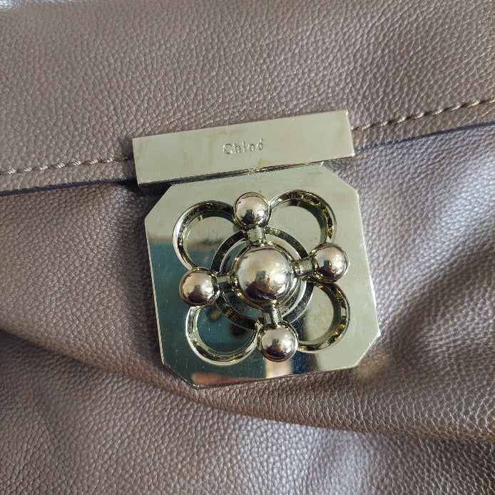 Chloe Brown Leather Shoulder bag | Pre Loved |