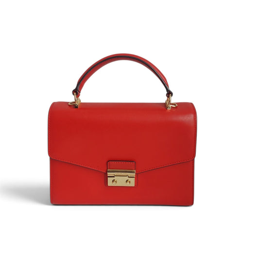 Michael Kors Red Sloan Top Handle Bag | Pre Loved |