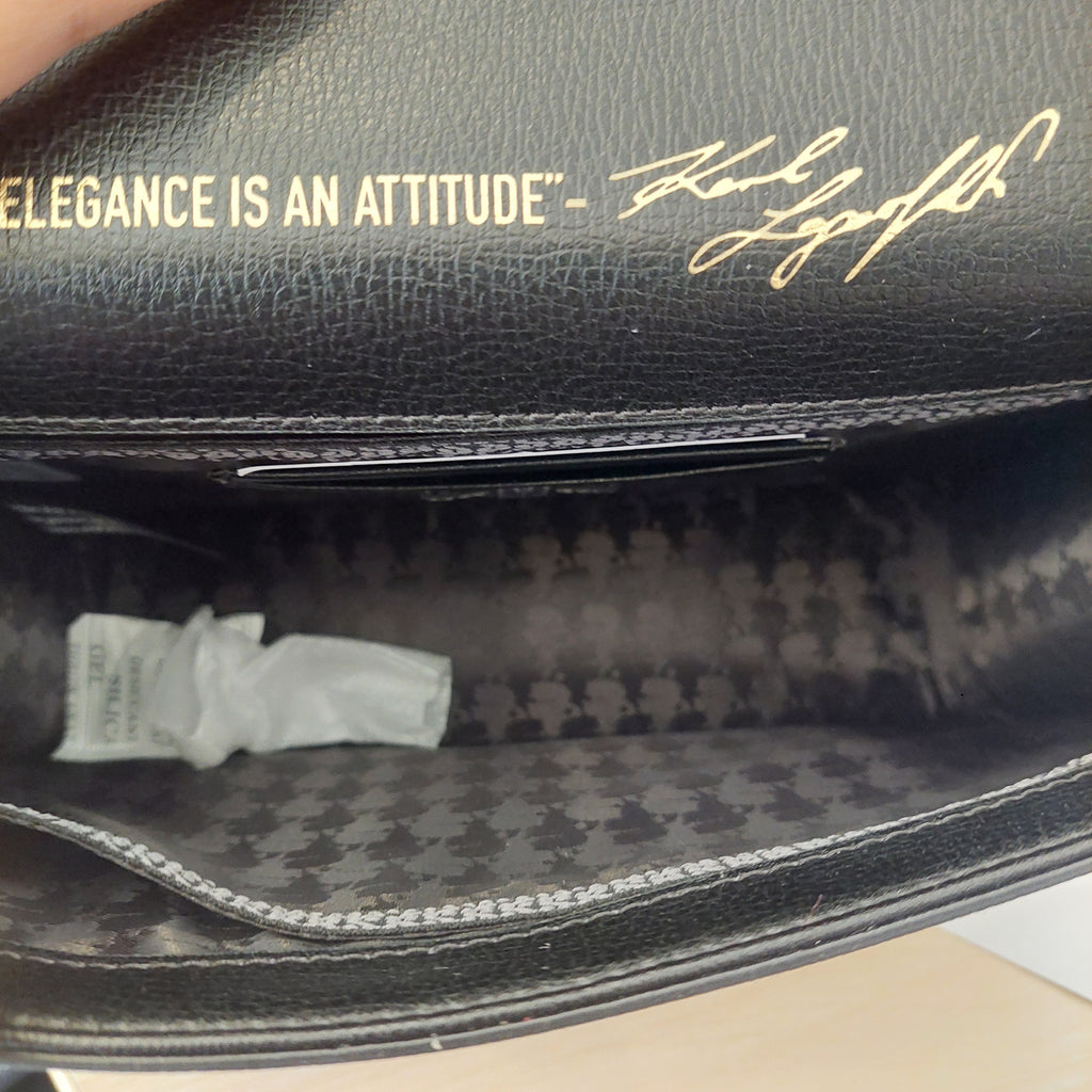 Karl Lagerfeld Simone Top Handle Crossbody Bag | Brand New |