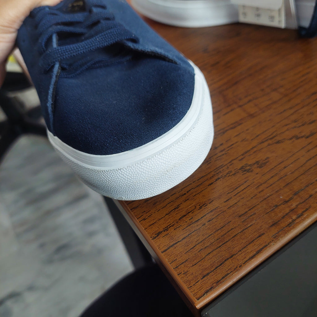 Adidas Men's Blue Suede Stan Smith VULC Sneakers | Brand New |