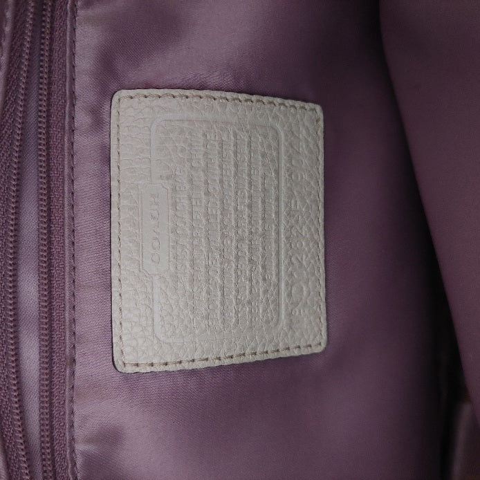 Coach Beige & Ivory Pebbled Leather Penelope Shoulder Bag | Pre Loved |