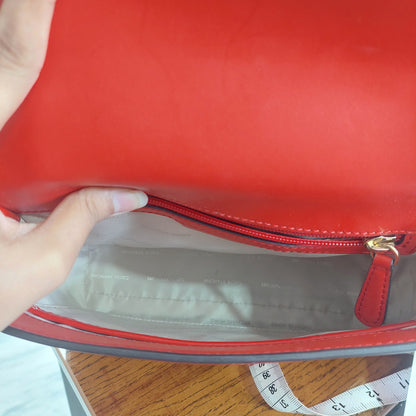 Michael Kors Red Sloan Top Handle Bag | Pre Loved |